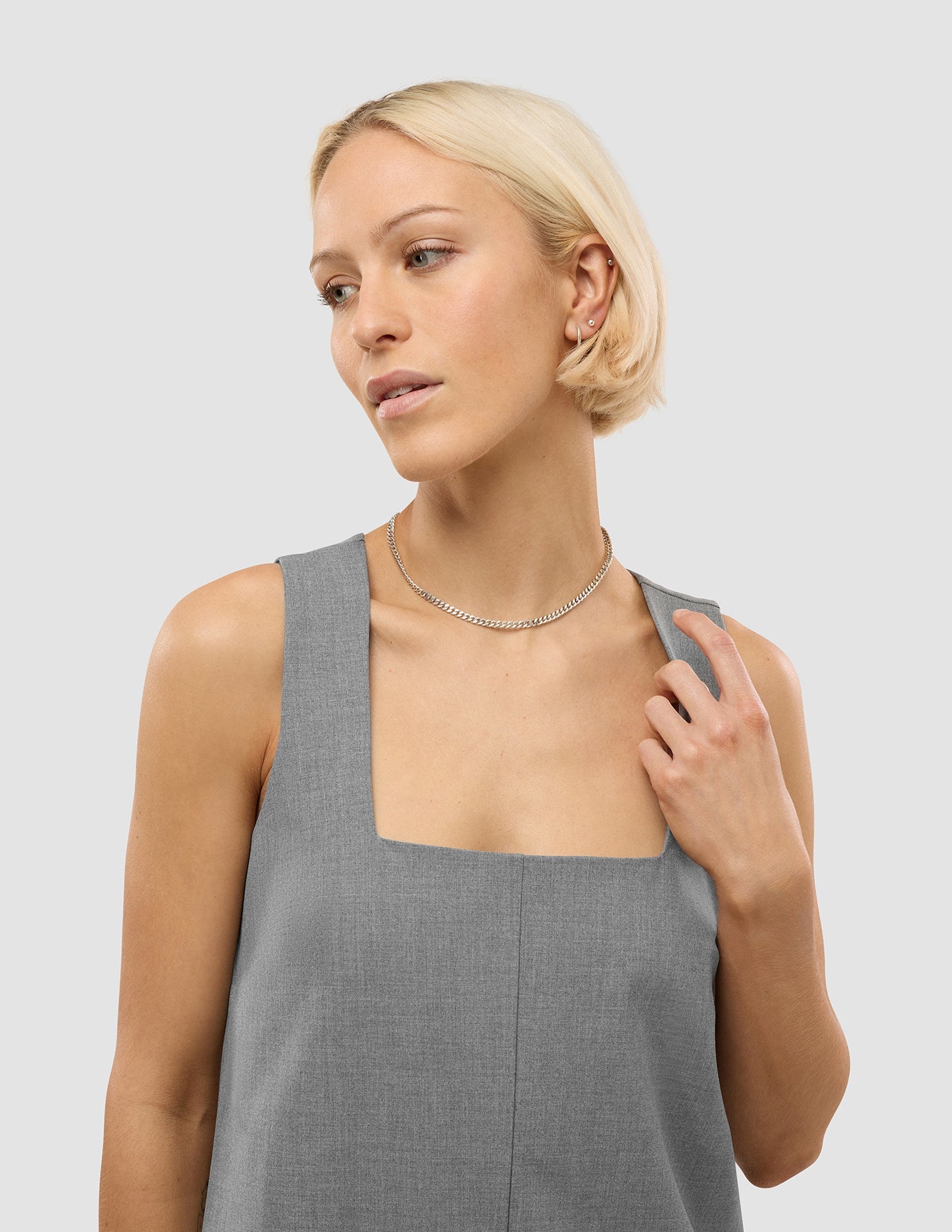 Women's Essential Spencer Dress Cloud Grey