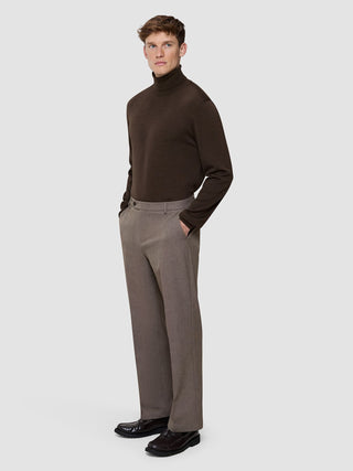 Essential Suit Pants Relaxed Fit Almond