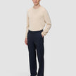 Essential Suit Pants Relaxed Fit Navy Stripes