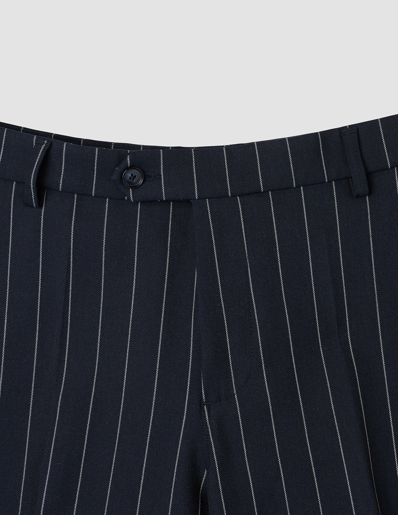 Essential Suit Pants Relaxed Fit Navy Stripes