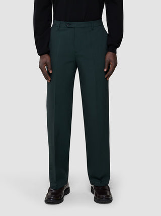 Essential Suit Pants Relaxed Fit Pine Green
