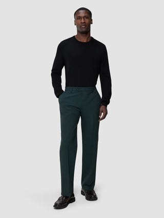 Essential Suit Pants Relaxed Fit Pine Green