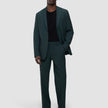 Essential Suit Pants Relaxed Fit Pine Green