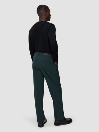 Essential Suit Pants Relaxed Fit Pine Green
