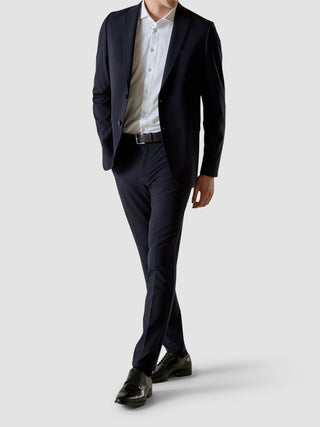 Essential Suit Pants Slim Midnight Blue