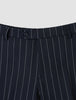 Essential Suit Pants Slim Navy Stripes