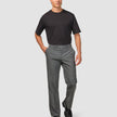 Essential Suit Pants Relaxed Fit Dark Grey Melange