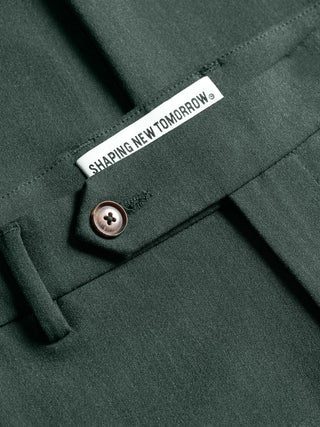 Essential Suit Pants Relaxed Fit Pine Green