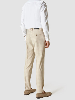 Essential Suit Pants Slim Warm Sand