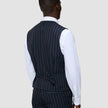 Essential Vest Navy Stripes