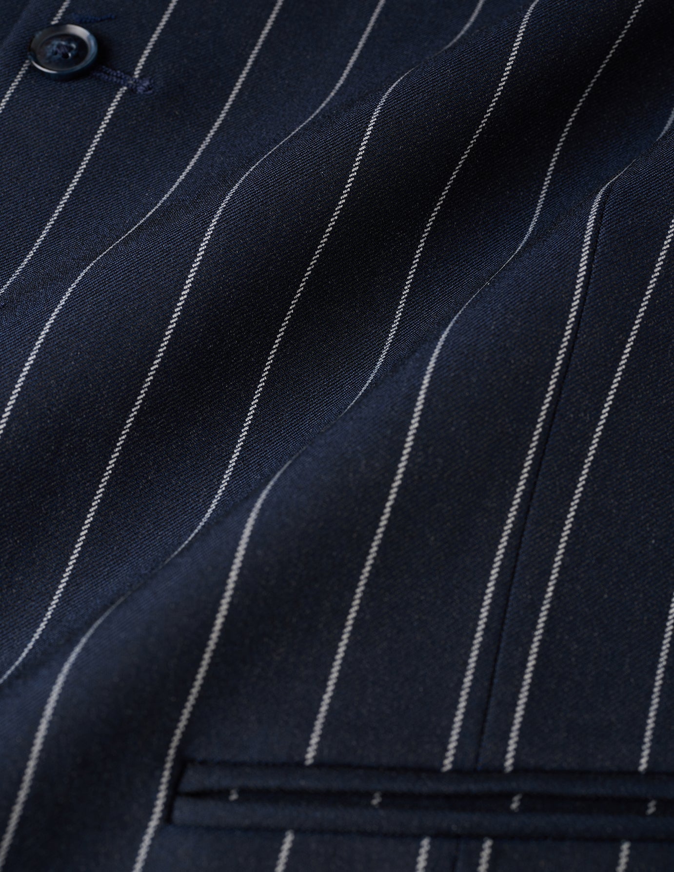 Essential Vest Navy Stripes