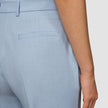 Essential Pants Wide Sky Blue Melange