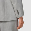Essential Suit Light Grey Pinstripe Blazer & Wide Pants