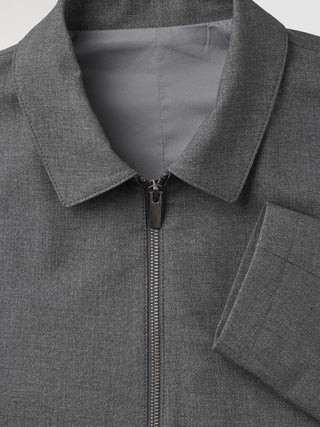 Essential Jacket Dark Grey Melange