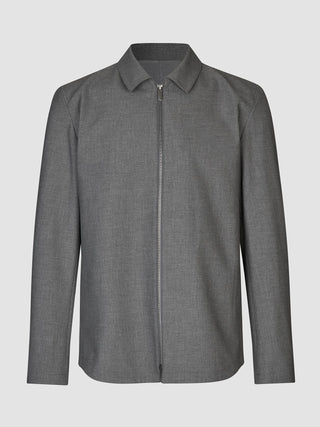 Essential Jacket Dark Grey Melange