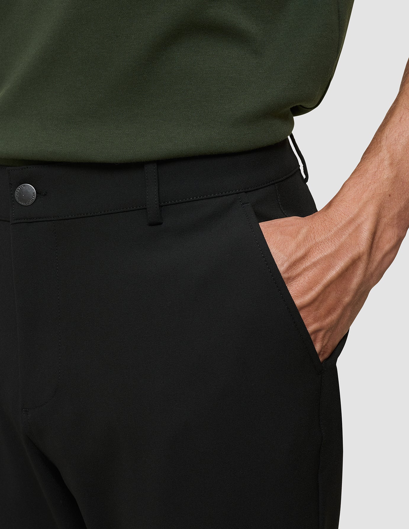 Essential Pants Slim Black