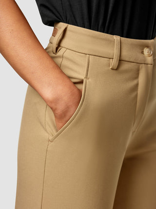 Essential Pants Straight Caramel