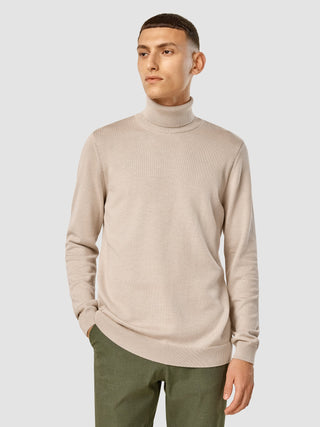 Everyday Knit Turtleneck Birchwood