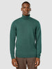 Everyday Knit Turtleneck Shadow Green