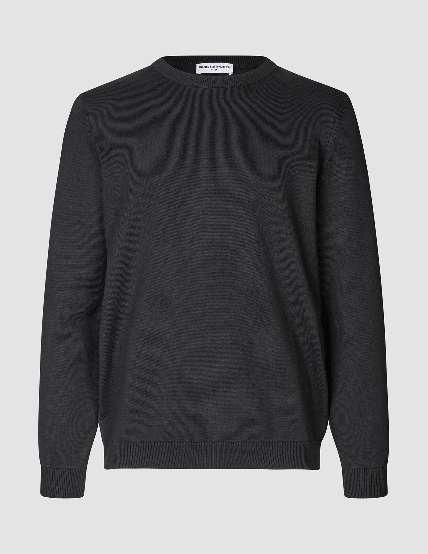 Everyday Knit Crewneck Black