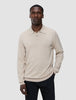 Everyday Knit Long Sleeve Polo Birchwood