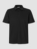 Evolve Pique Polo Black