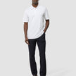 Evolve Pique Polo White