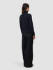 Fine Knit Turtleneck Black