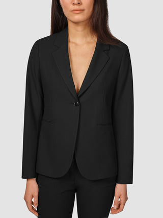 Essential Fitted Blazer Black
