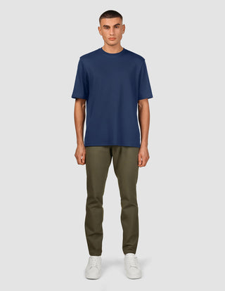 Heavy Box Fit T-shirt Navy