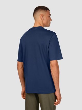 Heavy Box Fit T-shirt Navy