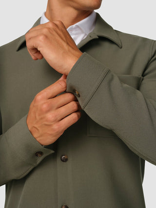 Heavy Edition Transitional Overshirt Nightfall Green