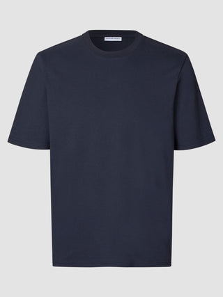 Heavy Box Fit T-shirt Dark Navy