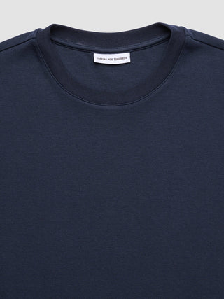 Heavy Box Fit T-shirt Dark Navy