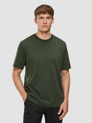 Heavy Box Fit T-shirt Green Night