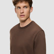 Heavy Box Fit T-shirt Saddle Brown