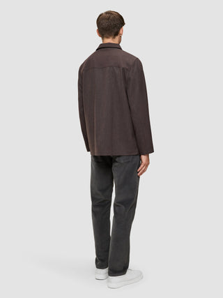 Heritage Overshirt Ash Brown