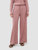Women's Linen Pants Relaxed Dusty Cerise