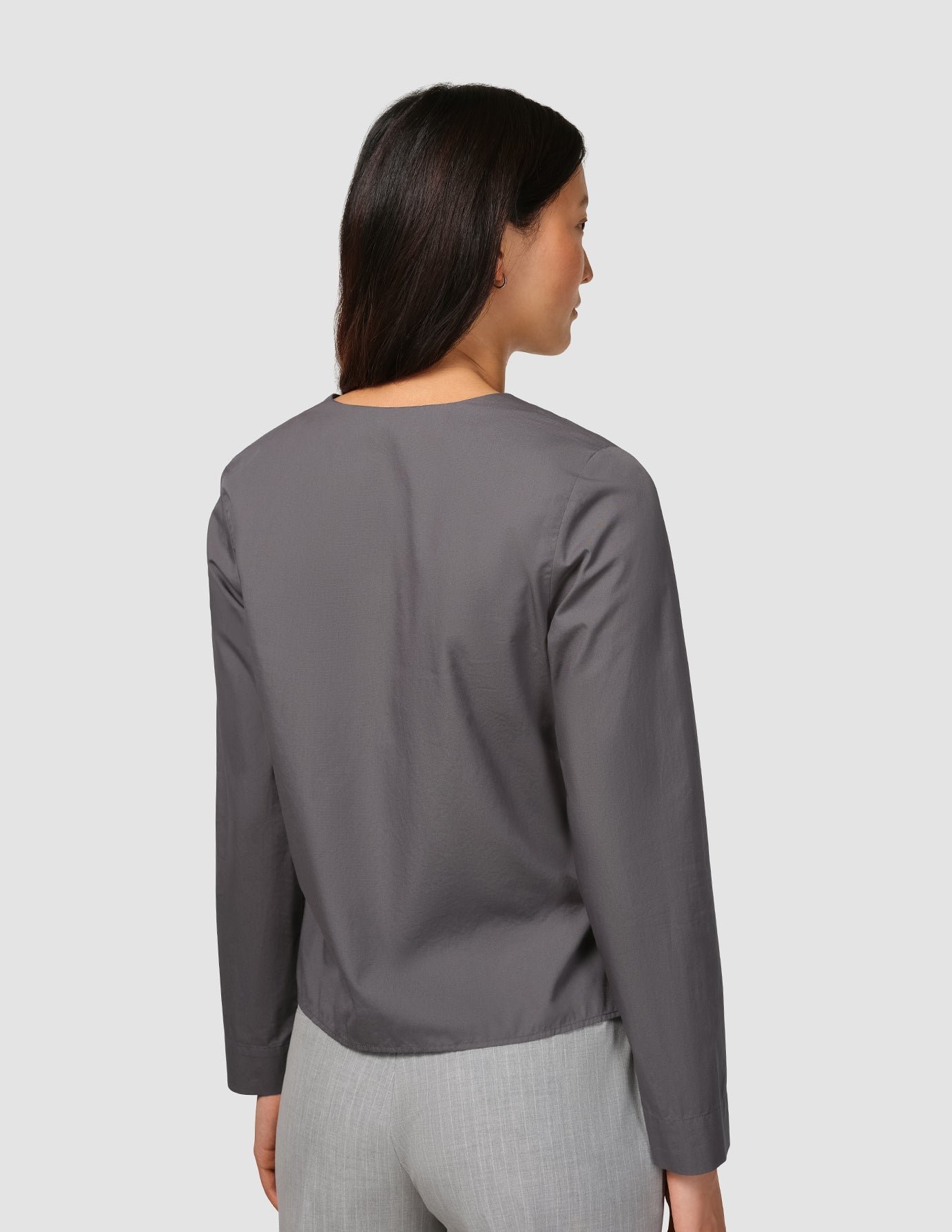 Madison Blouse Steel Grey