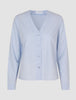 Madison Blouse Powder Blue