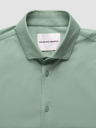 Classic Short Sleeve Shirt Fresh Green