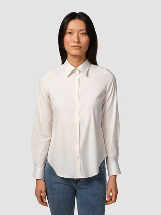 Oxford Shirt White Orchid Regular