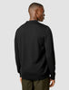 Premium Merino Long Sleeve Polo Black