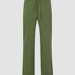 Refined Linen Pants Clover Green