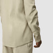 Refined Linen Long Sleeve Shirt Soft Sand