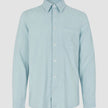 Refined Linen Long Sleeve Shirt Sky Blue