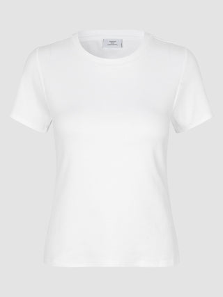 Rib T-Shirt White