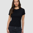 Rib T-Shirt Black