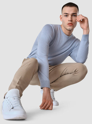 Essential Suit Pants Slim Sand Grain