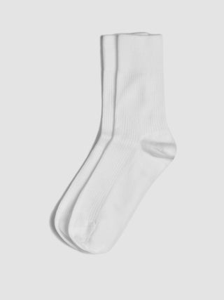 Sanitized® Silver Socks 2-pack White